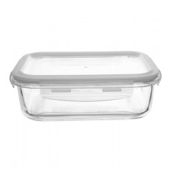 Pote 1l Hermético De Vidro Com Tampa